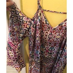 Gorgeous “Cold Shoulder” Dress